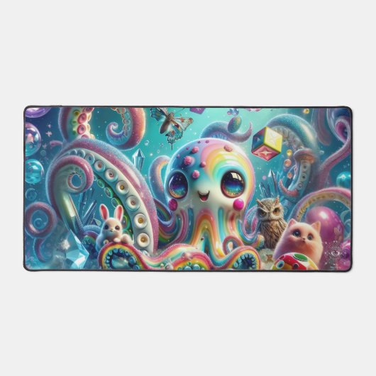 Shapeshifting Japanse Anime stijl Desk Mat (Voorkant)