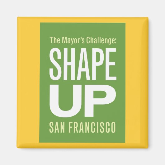 ShapeUp-logo Magneet (Voorkant)