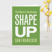 ShapeUpLogo Kaart (Gele Bloem)