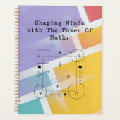 Shaping Minds Math Power | Inspiring Education Planner (Voorkant)