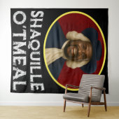 Shaquille Havermout Grappige Meme Wandkleed (In Situ (horizontaal))