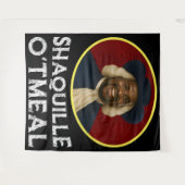 Shaquille Havermout Grappige Meme Wandkleed (Voorkant (horizontaal))