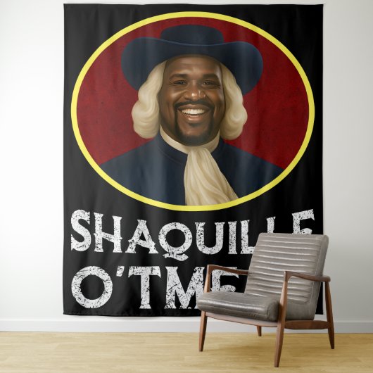 Shaquille Havermout Grappige Meme Wandkleed (In situ)