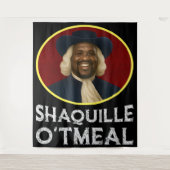 Shaquille Havermout Grappige Meme Wandkleed (Voorkant)