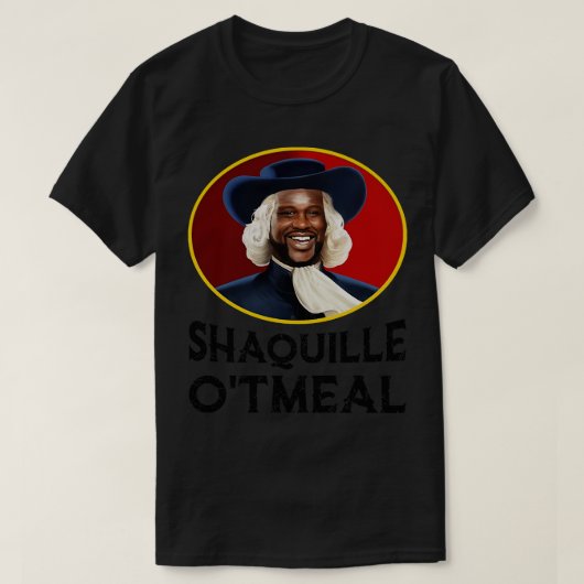 Shaquille Havermout Shirt Funny Shaquille Otmeal T (Design voorkant)