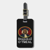 Shaquille Oatmeal Funny Meme Bagagelabel (Voorkant verticaal)