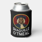 Shaquille Oatmeal Funny Meme Blikjeskoeler (Blikje Achterkant)