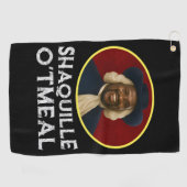 Shaquille Oatmeal Funny Meme Golfhanddoek (Horizontaal)