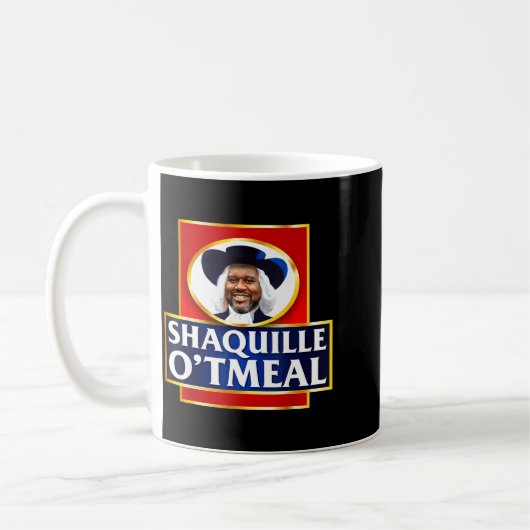 Shaquille Oatmeal Funny Meme  Koffiemok (Links)