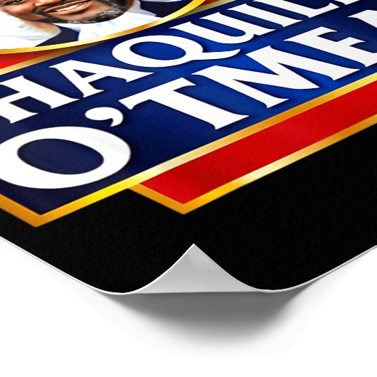 Shaquille Oatmeal Funny Meme  Poster (Hoek)