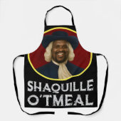 Shaquille Oatmeal Funny Meme Schort (Voorkant)