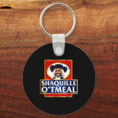 Shaquille Oatmeal Funny Meme  Sleutelhanger (Voorkant)