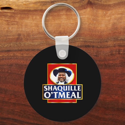 Shaquille Oatmeal Funny Meme  Sleutelhanger (Voorkant)