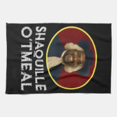 Shaquille Oatmeal Funny Meme Theedoek (Horizontaal)