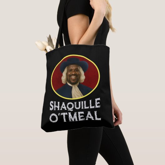 Shaquille Oatmeal Funny Meme Tote Bag (Dichtbij)