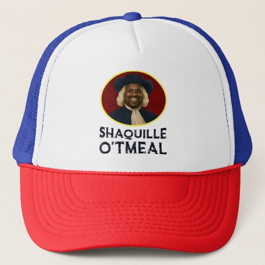 Shaquille Oatmeal Funny Meme Trucker Pet (Voorkant)