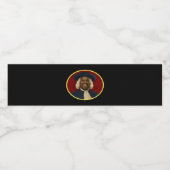 Shaquille Oatmeal Funny Meme Waterfles Etiket (Enkel label)