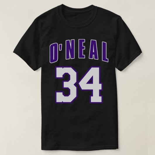Shaquille ONeal Jersey Geel T-shirt (Design voorkant)