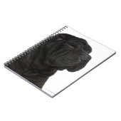 Shar Pei (1 jaar oud) close-up Notitieboek (Linkerzijde)