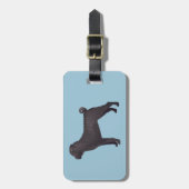 Shar Pei Basic Design Sjablonen Bagagelabel (Voorkant verticaal)