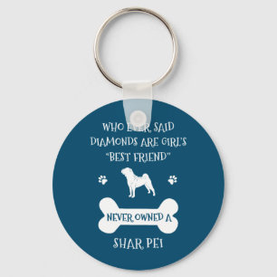 Shar Pei beste vriend Sleutelhanger