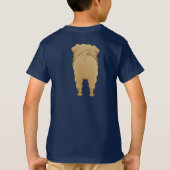Shar-Pei - Big Nose en Butt T-shirt (Achterkant)