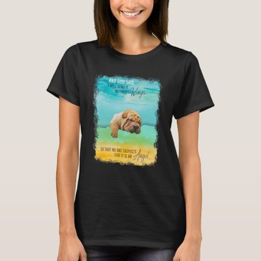 Shar Pei Birthday voor kinderen Teen Adult Love Do T-shirt (Voorkant)