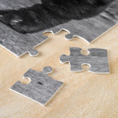SHAR PEI BLACK DOG JIGSAW PUZZLE LEGPUZZEL (Zijkant)