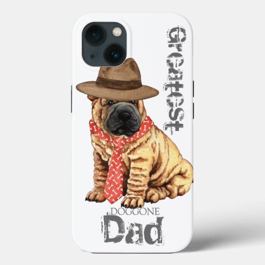 Shar-Pei Dad Case-Mate iPhone Case (Achterkant)