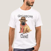 Shar-Pei Dad T-shirt (Voorkant)