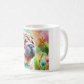 Shar Pei Dog 020824AREF103 - Watercolor Koffiemok (Voorkant rechts)