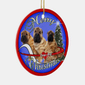 SHAR-PEI DOG CHRISTMAS ORNAMENT (Rechts)