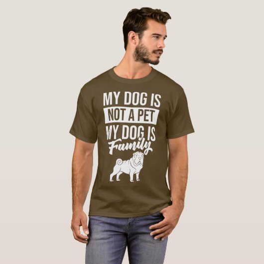 Shar Pei Dog Puppies Eigenaar Lover _26 T-shirt (Voorkant volledig)