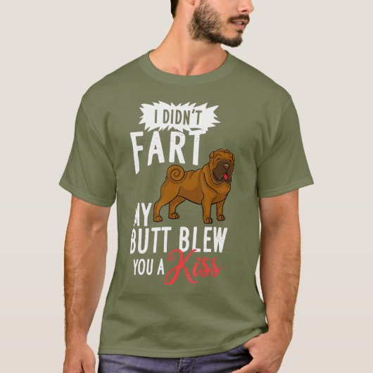 Shar Pei Dog Puppies Eigenaar Lover _28 T-shirt (Voorkant)