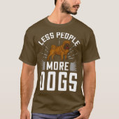 Shar Pei Dog Puppies Eigenaar Lover _33 T-shirt (Voorkant)