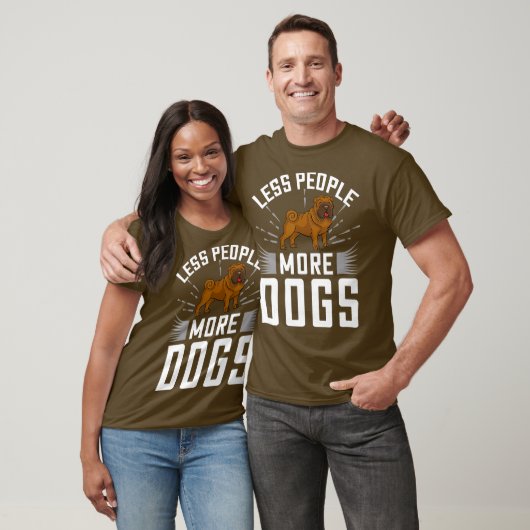 Shar Pei Dog Puppies Eigenaar Lover _33 T-shirt (Unisex)