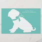 Shar Pei Dog Puppy Briefpapier (Voorkant)