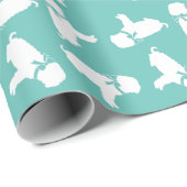 Shar Pei Dog Puppy Cadeaupapier (Rol Hoek)