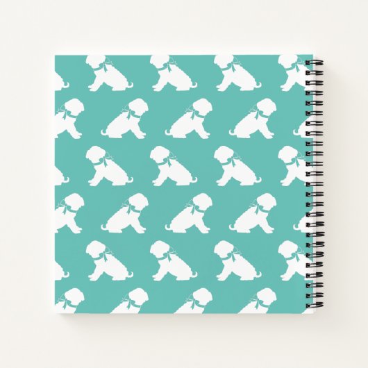 Shar Pei Dog Puppy Notitieboek (Achterkant)