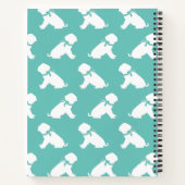 Shar Pei Dog Puppy Notitieboek (Achterkant)