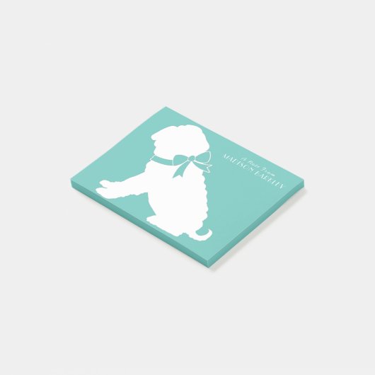 Shar Pei Dog Puppy Post-it® Notes (Schuin)