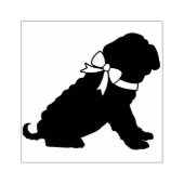 Shar Pei Dog Puppy Rubberstempel (Afrduk)