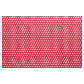 Shar Pei Dog Silhouette Pet Red Stof (Yard (91,4 cm))