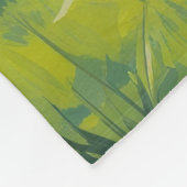 Shar Pei Dog Spring Bloemen Schilderen Fleece Deken (Hoek)