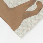 Shar-Pei Fleece Blanket Deken (Hoek)