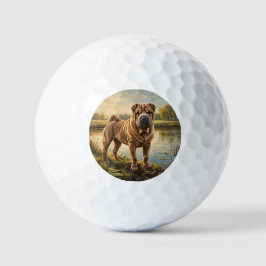 Shar Pei Golfballen