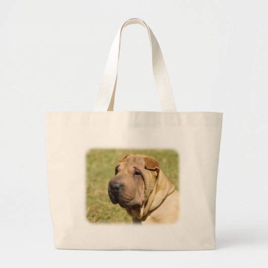 Shar Pei Grote Tote Bag (Voorkant)