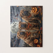Shar Pei Halloween Spooky Legpuzzel (Verticaal)
