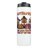 Shar Pei Halloween Thanksgiving Christmas Classic Thermosbeker (Voorkant)