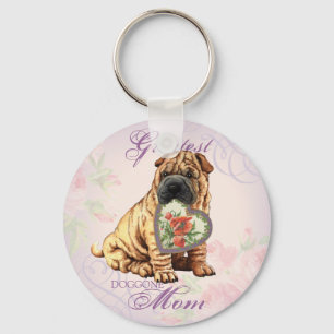 Shar-Pei Heart mama Sleutelhanger